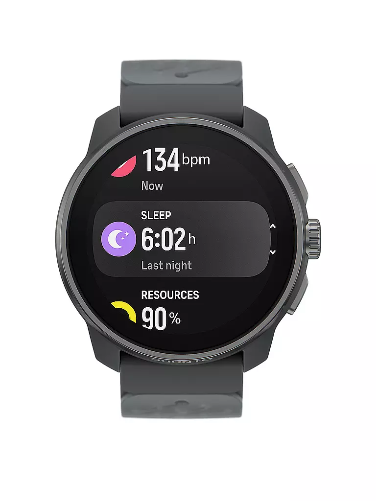 SUUNTO GPS Multisportuhr Suunto Race S Titanium Graphite grau